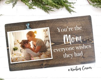 Mother's Day gift, Photo gifts for mom, Birthday gifts for Mom, Mother in Law gifts, Mom quote frame, Custom Mothers day gift, Mom frame