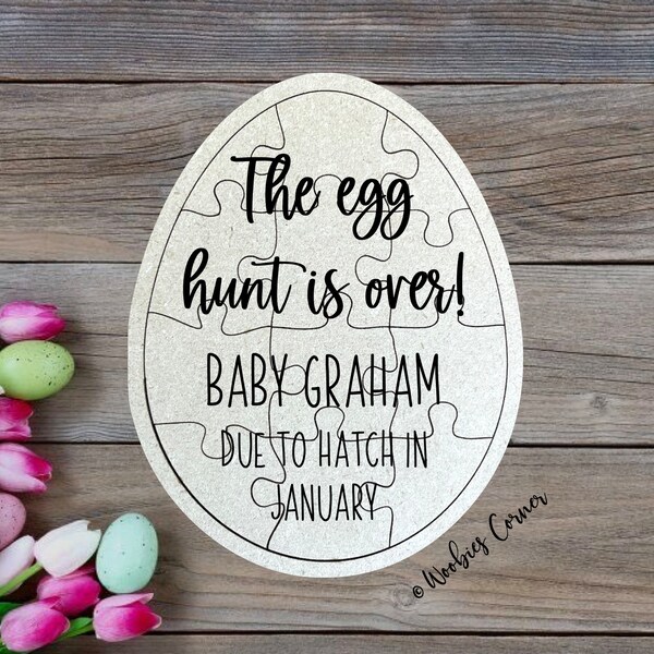 Easter Pregnancy Announcement Etsy