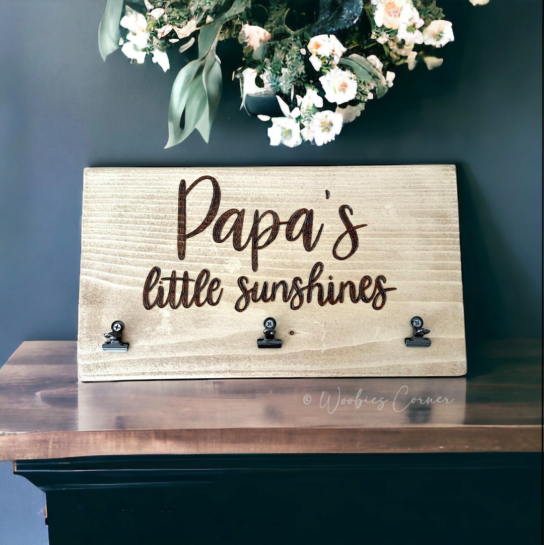 Grandpa Picture Frame Personalized, Custom Fathers Day Gift for Grandpa
