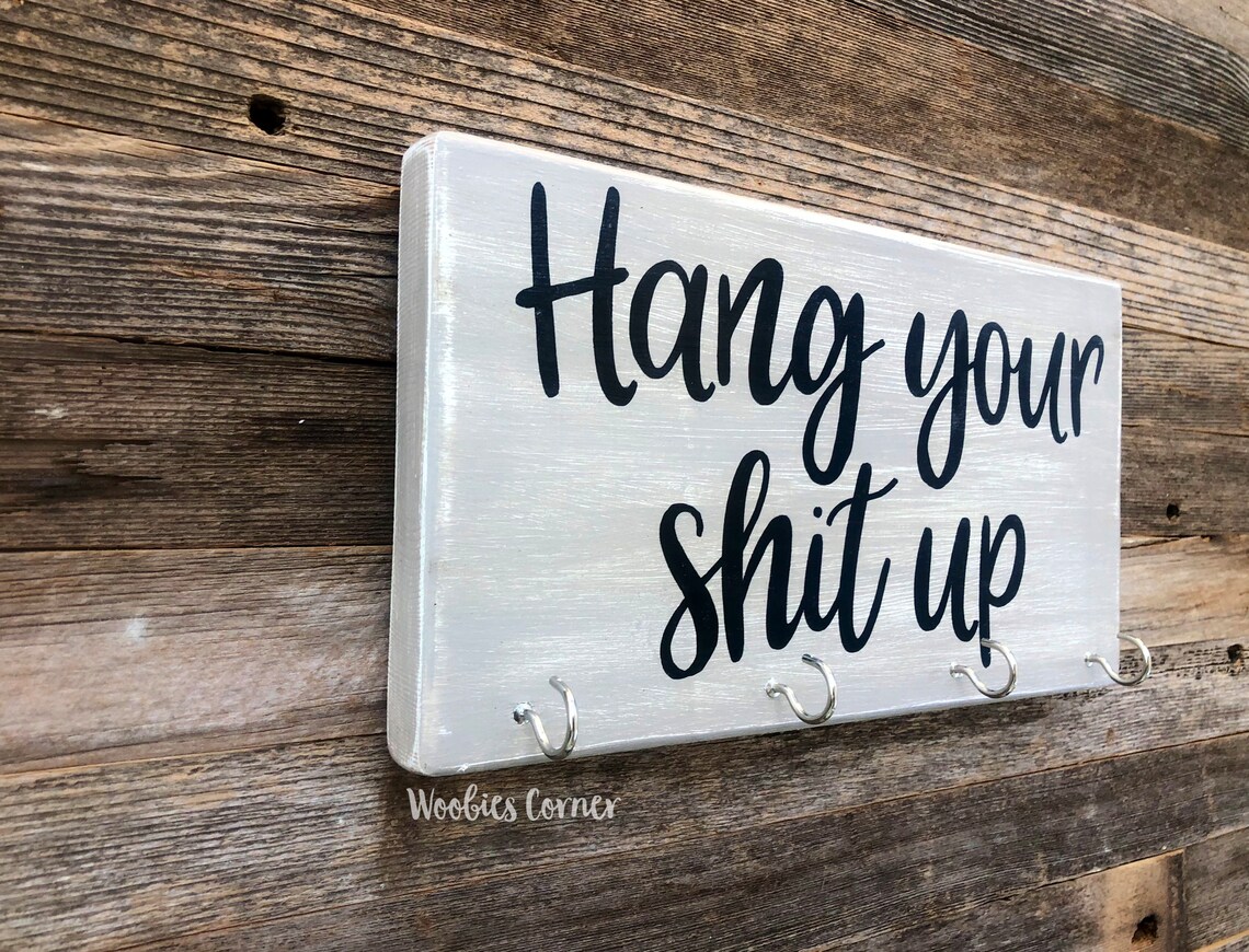 Funny key holder Custom key holder Funny housewarming gift Etsy