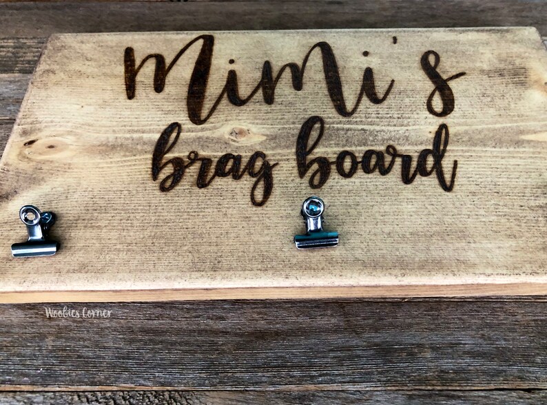 Mimi sign Mimi picture frame Gift for Mimi Grandma wood Etsy