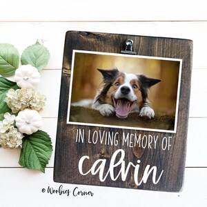 Dog Memorial Gifts, Pet Loss Gifts, Dog Remembrance Gifts, Pet Remembrance Gifts, Pet Sympathy Gift, Dog Memorial Frame, Cat Memorial Gifts