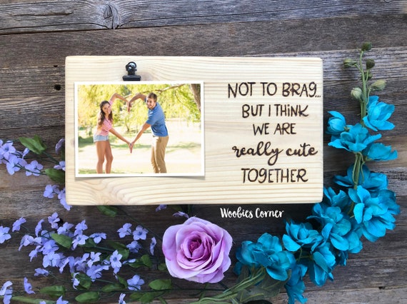 Boyfriend Gift Cute Couples Gift Boyfriend Picture Frame Etsy