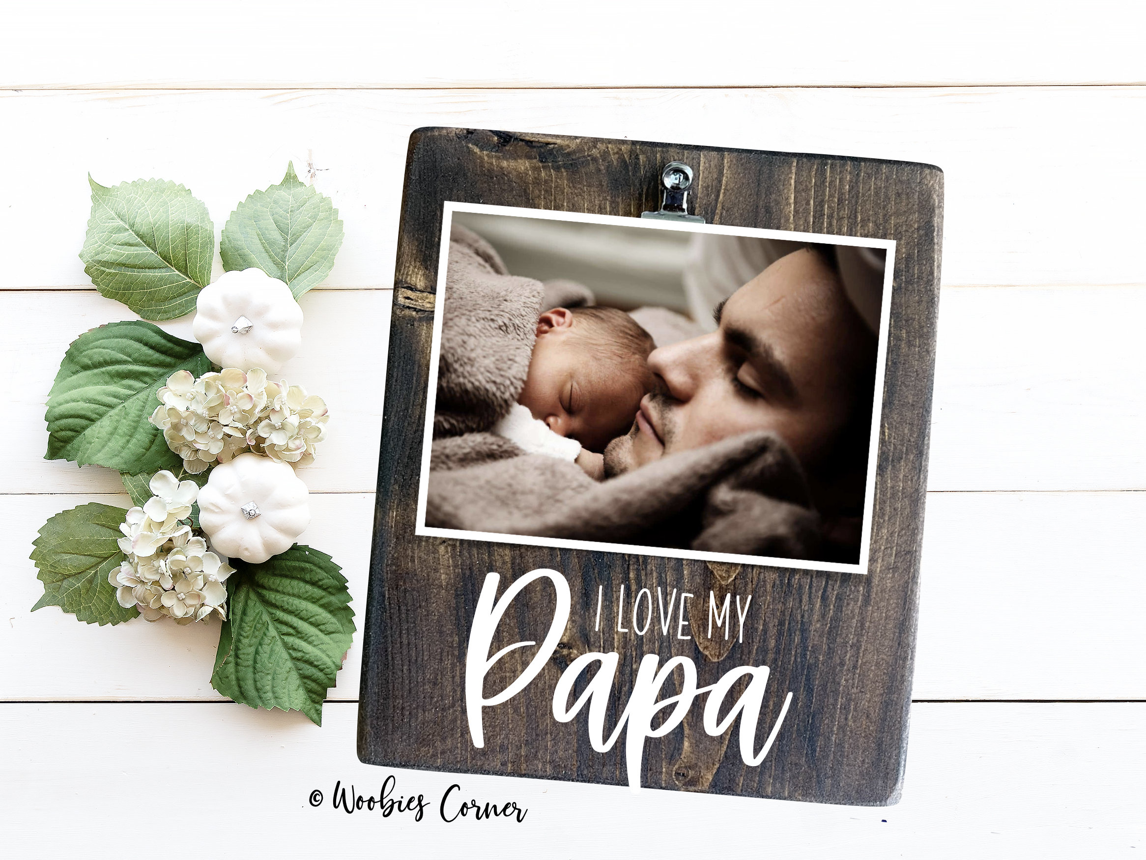 Surprise your Dad with I Love My PAPA Photo Frame