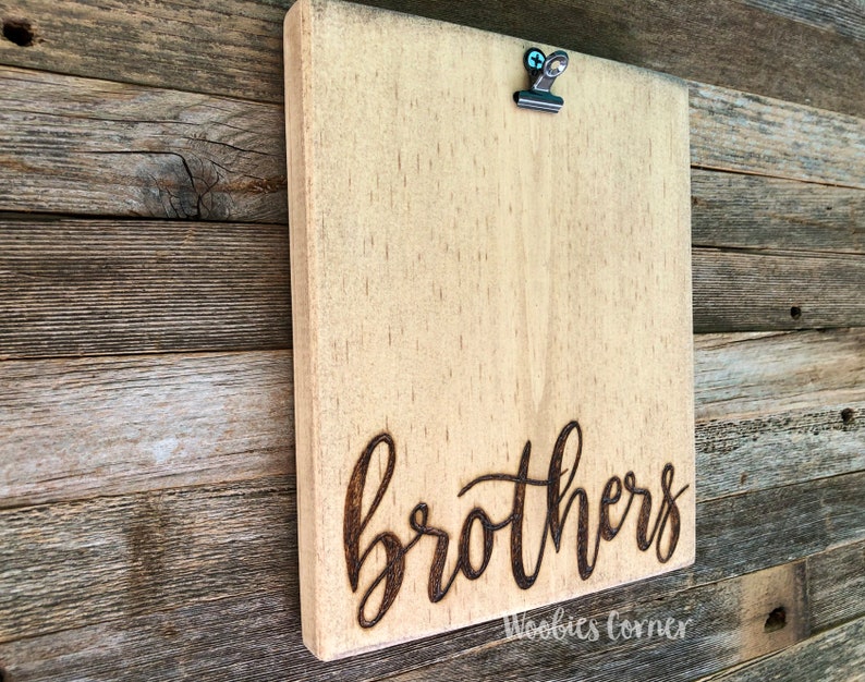 Brothers Frame, Big Brother Frame, Personalized Brother Gift, Gift for ...