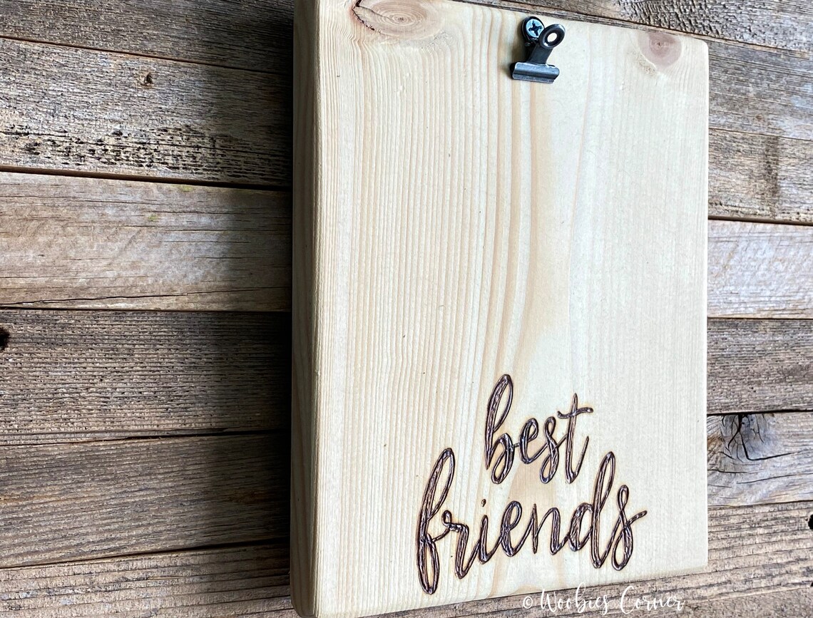 Best friend picture frame Custom photo frame Custom picture Etsy