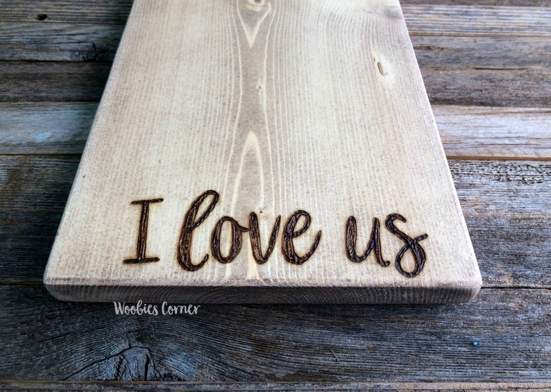 I love us engraved picture frame Couples photo frame Etsy