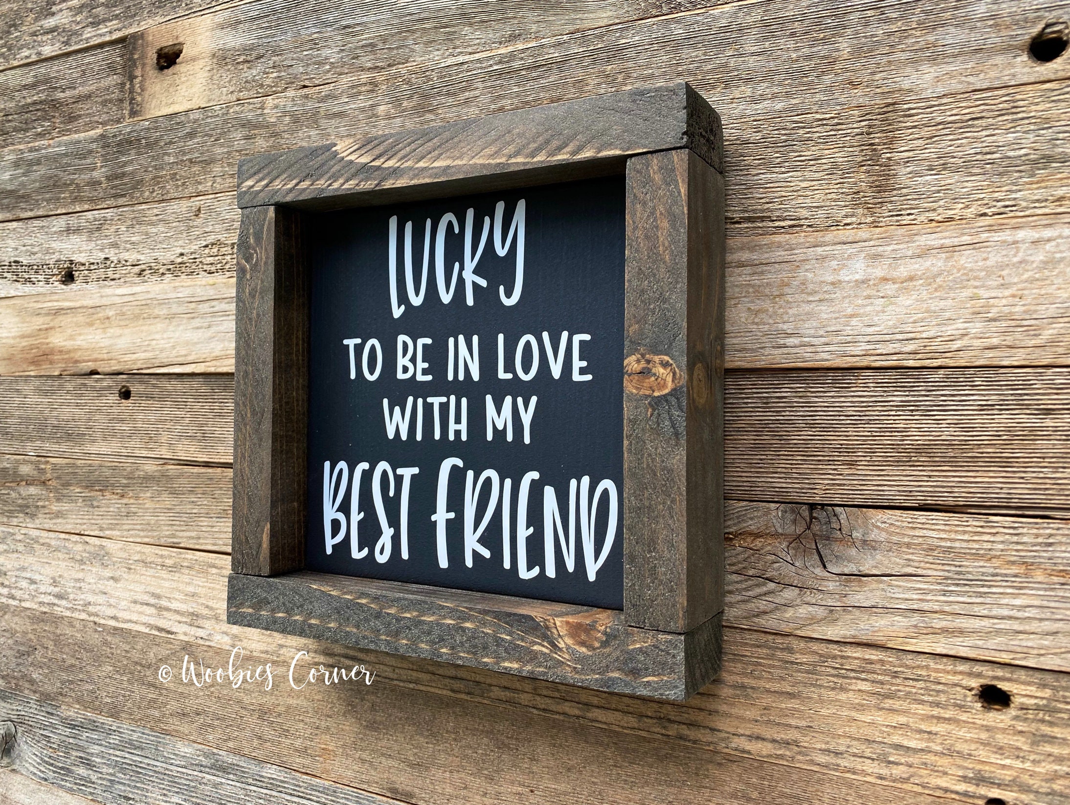 Decoración de la pared del dormitorio suerte de estar | Etsy