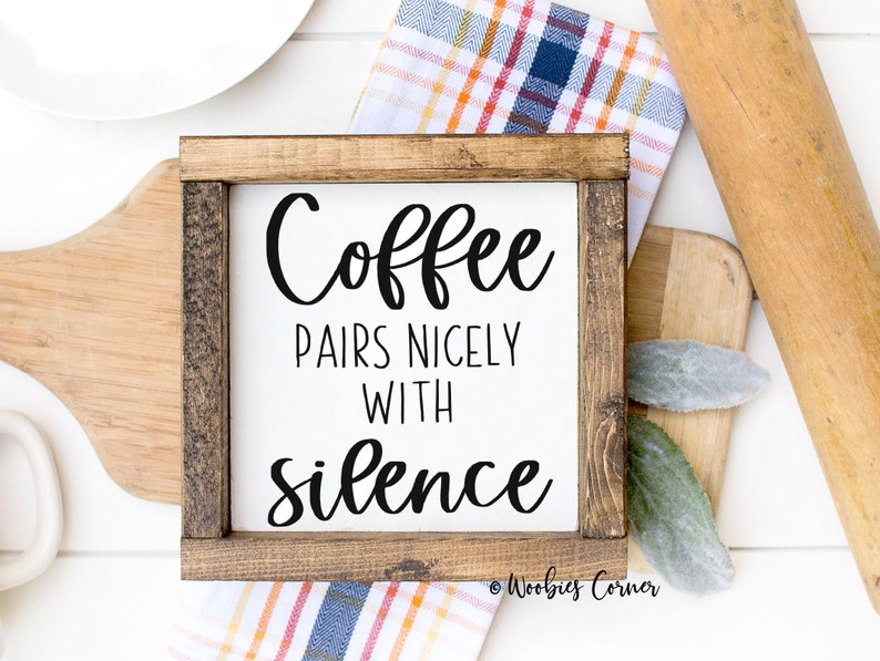 Personalized wood sign is made of real, natural wood that has been stained and hand painted for a cozy farmhouse feel. All letters and design are made using premium vinyl and a sawtooth hanger is included for easy hanging.