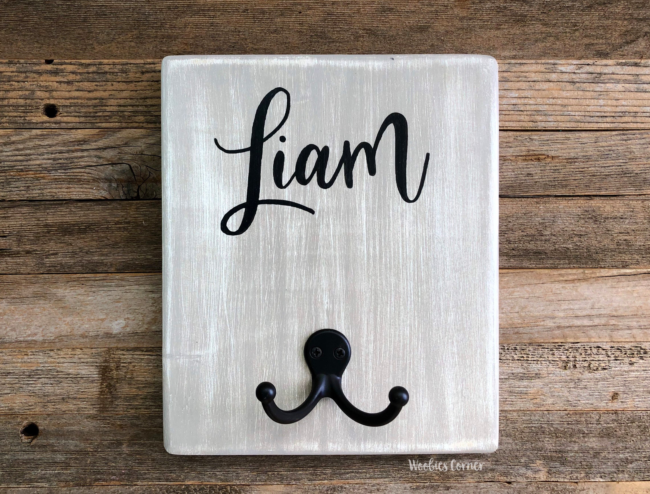 personalised wall hooks
