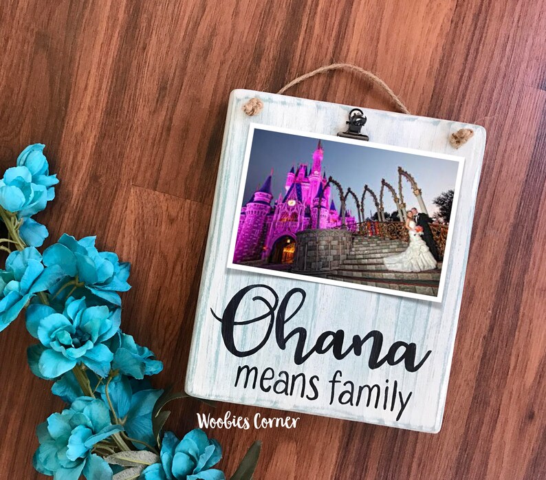 Ohana Picture Frame Means Family Image 0
