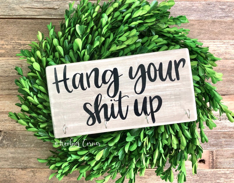 Funny key holder Custom key holder Funny housewarming gift Etsy