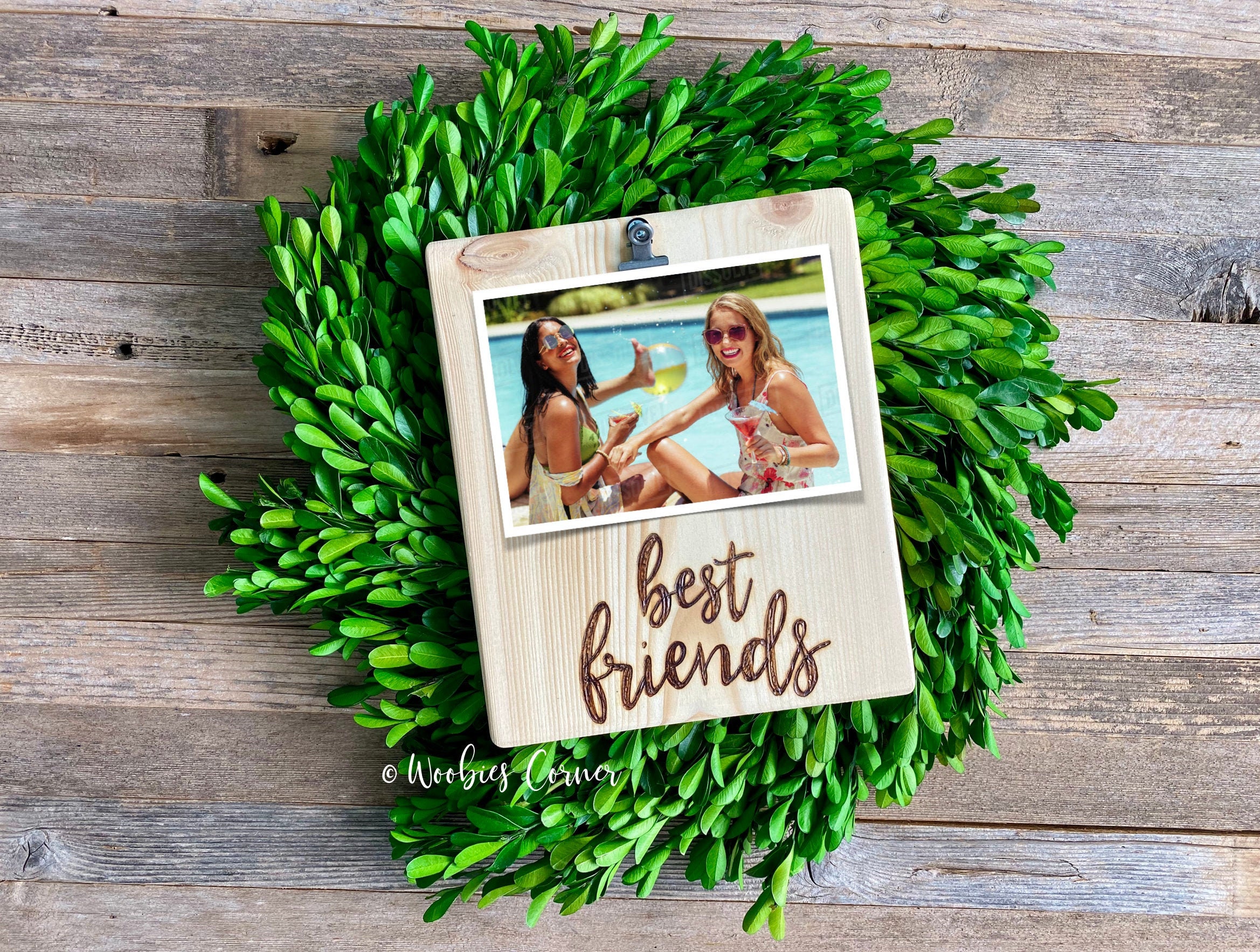 Best Friend Picture Frame Custom Photo Frame Custom Picture Etsy