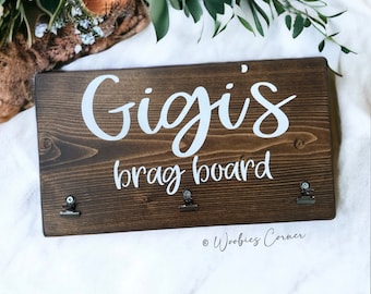 Personalized Grandma's Brag Board |  Gifts for Grandma | Grandma Picture Frame Personalized | Gift for Mom | Mother's Day Gift for Grandma