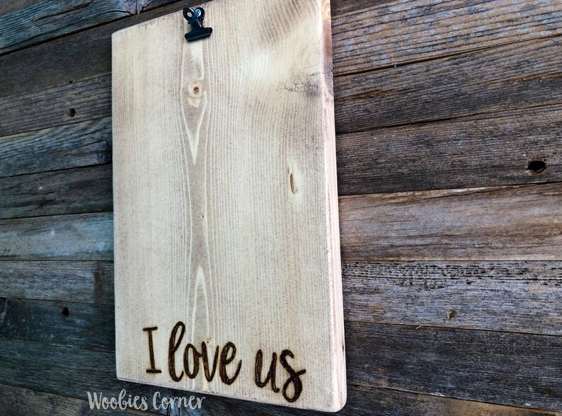 I love us engraved picture frame Couples photo frame Etsy