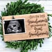 Great Grandparents pregnancy announcement, Gift for Great Grandparents To Be, Great Grandparent gift, Ultrasound photo frame, Wood frame 