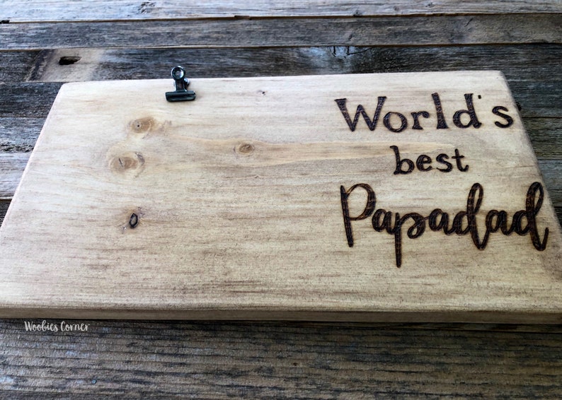 Worlds Best Papa Papa Gifts Papa Picture Frame Gifts for Etsy
