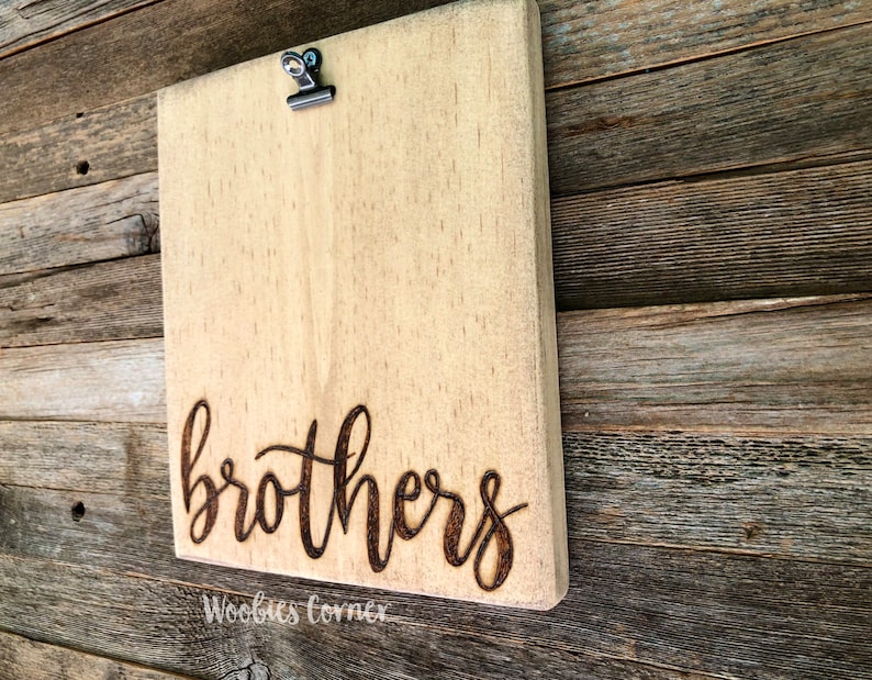 Brothers Frame, Big Brother Frame, Personalized Brother Gift, Gift for ...