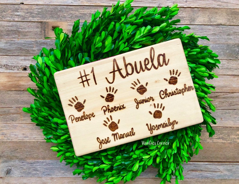Download Gift for Grandpa Custom Fathers Day gift WOOD BURNED sign ...
