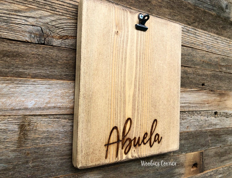 Abuela picture frame Abuela pregnancy announcement Abuela to Etsy