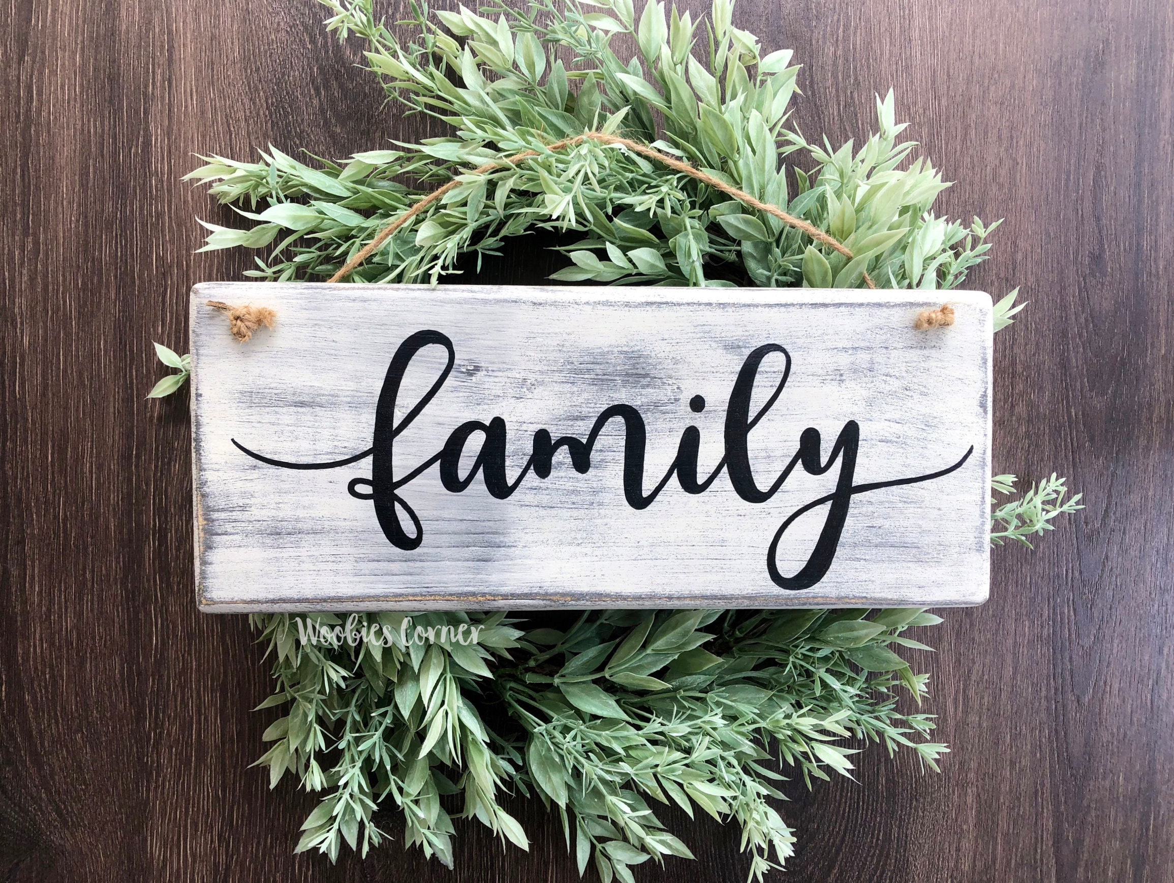 Family sign Family wall decor Family sign Wood family sign Etsy