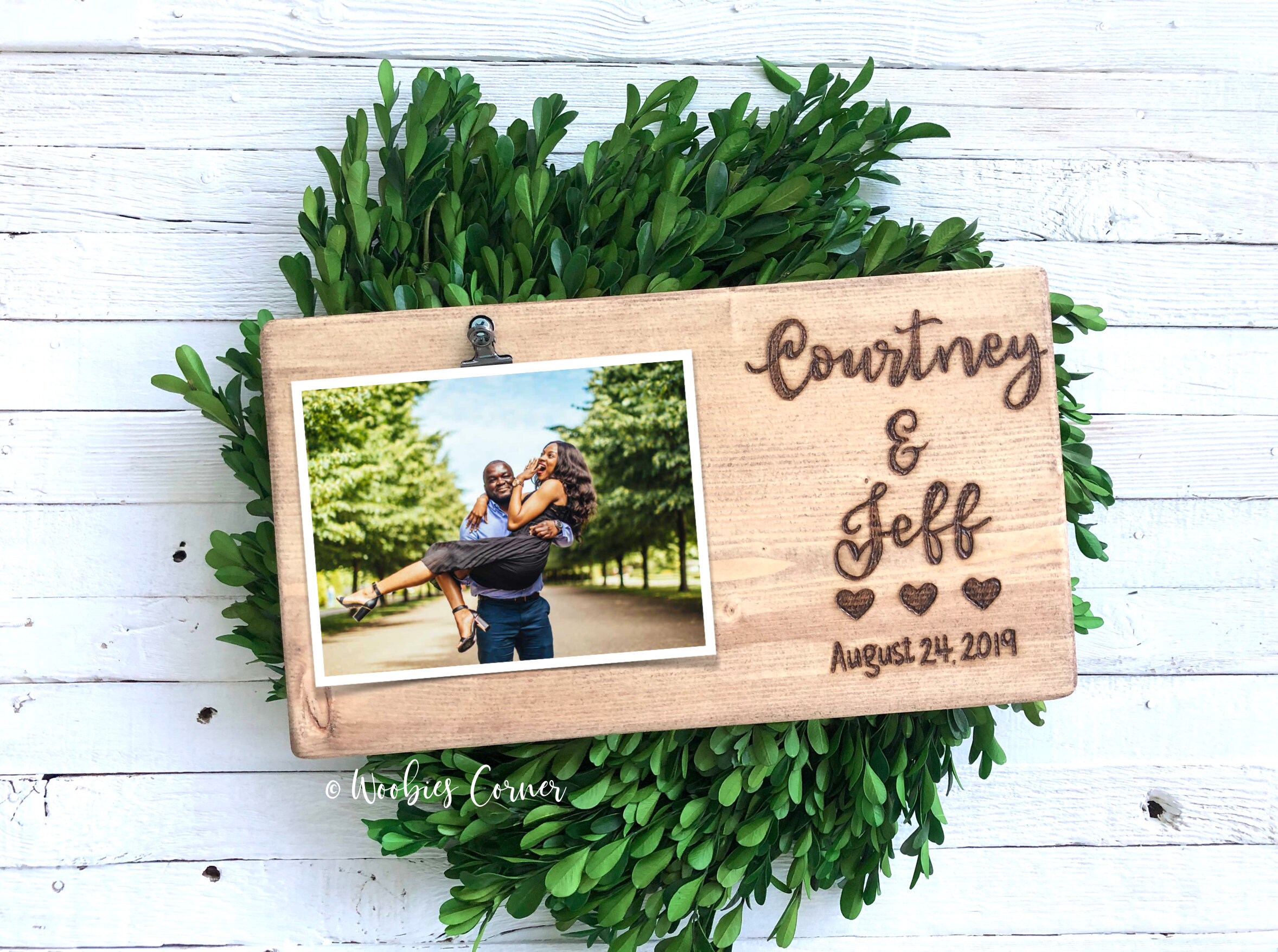 Personalized wedding frame Wedding picture frame Custom Etsy