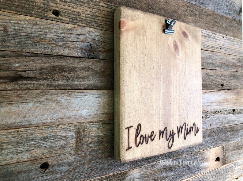 Mimi picture frame Mimi birthday gift Mothers day gift I love my Mimi photo frame Mimi gifts Gift for Mimi Personalized Grandma gift