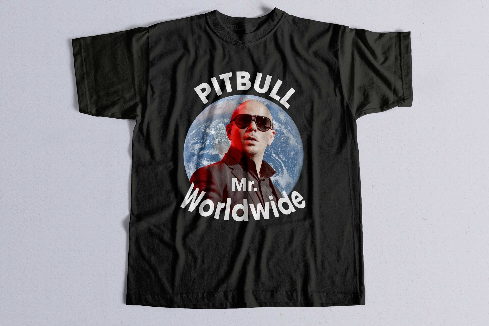 Discover Vintage Pitbull "Mr Worldwide" Shirt, Hip Hop Shirt, Vintage 90s Rap