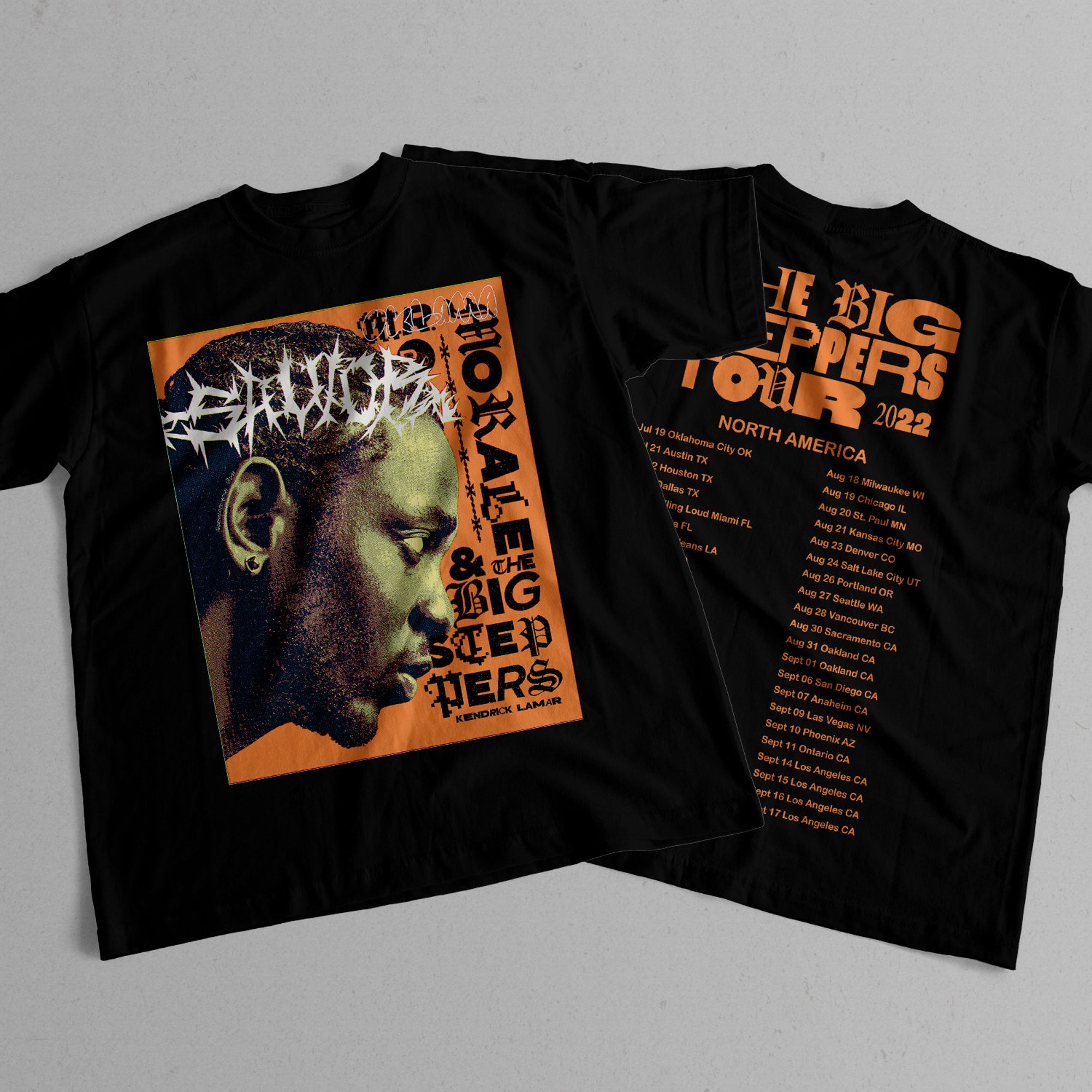 Vintage Kendrick Lamar Shirt, The Big Stepper Tour Shirt