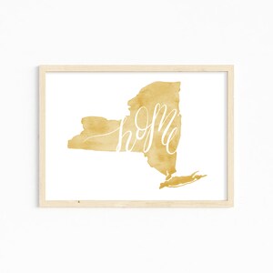 New York Watercolor Print. New York Decor. New York Art Print. Custom New York Gift. New York Watercolor Illustration. Wall Art. Wall Decor bild 6