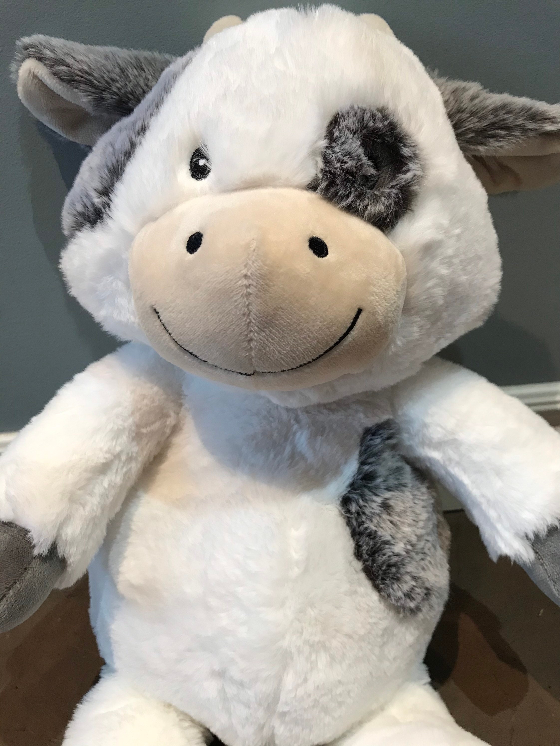 Comfort Cow Memory Weighted Stuffed Animal Miscarriage Infant Loss Free  Shipping Cute Anxiety 