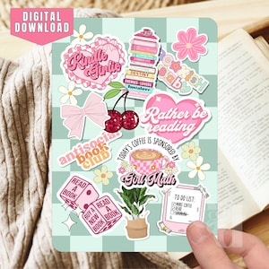 Einsatz für Paperwhite Basic Oasis eReaders zum Ausdrucken, Dekor für Buch, Collage Buch, schachbrett, Bücherwurm