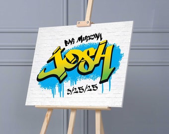 Custom graffiti logo, Personalized urban logo, Digital Download