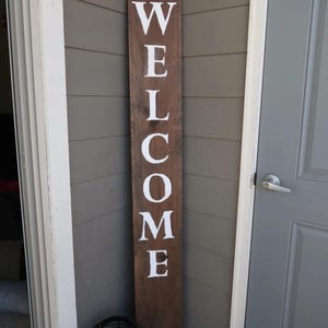 Printable Stencil for DIY Welcome Sign