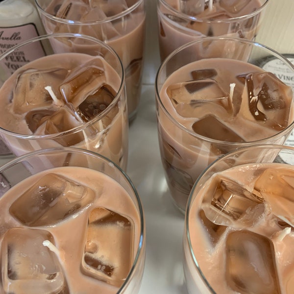 Iced coffee candle (F. Vanilla, Capp or Pumpkin Spice)