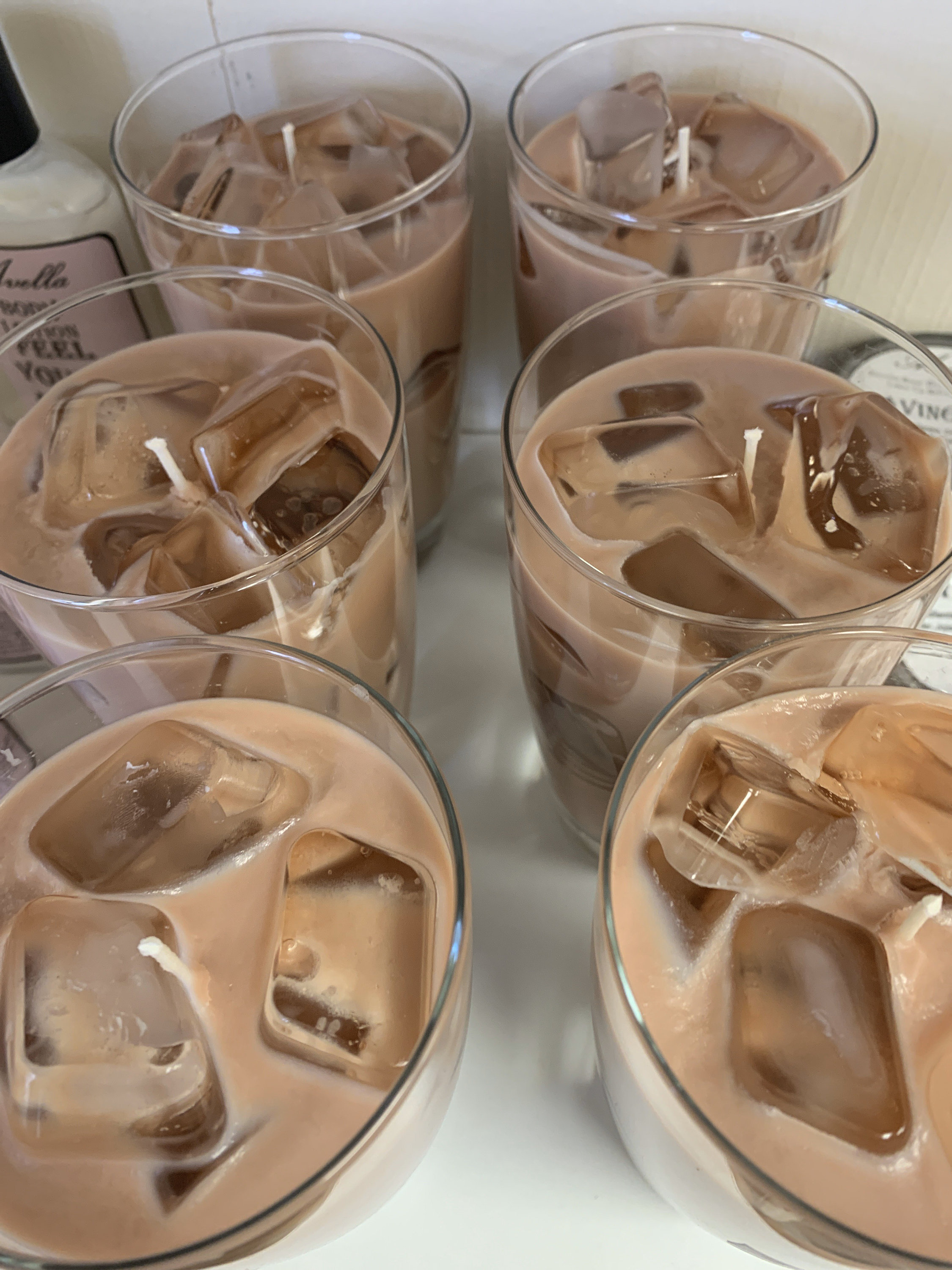 Iced coffee candle (F. Vanilla, Capp or Pumpkin Spice)