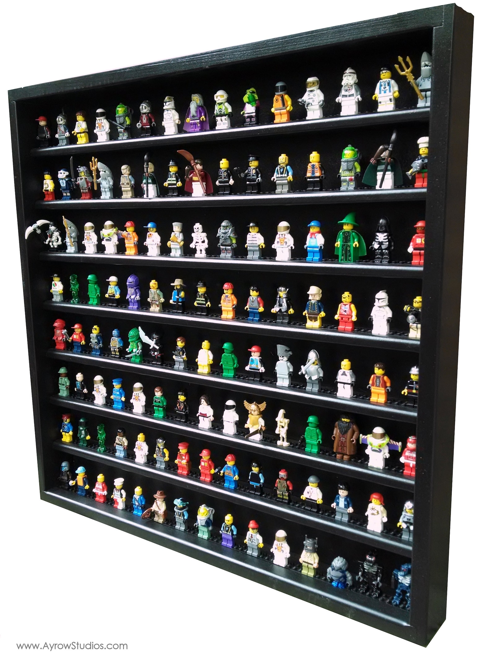 mini lego display case