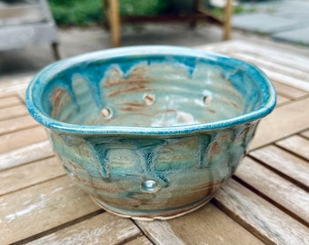 In Stock • 6 x 3” Berry Bowl • Garden Bowl • Turquoise • Ready to Ship