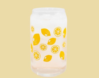 Lemon Can Glass