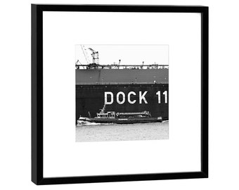 Picture in the frame | Motif: Dock 11 Hamburg-by COGNOSCO