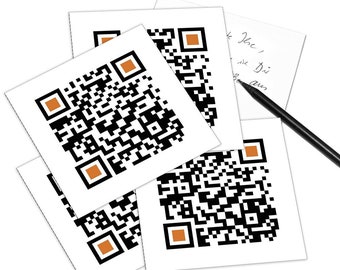 QR Code Postkarte 