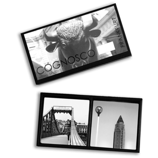 Frankfurt Memo-Spiel mit Fotokunst-Motiven - von COGNOSCO