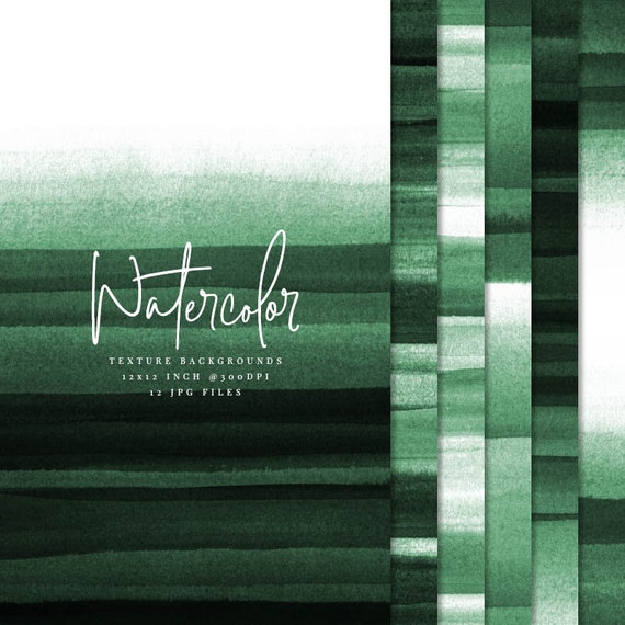 Dark Green Watercolor Texture Backgrounds Green Watercolor Paper Digital Scrapbook Paper Green Watercolor Card And Invitation Backgrounds