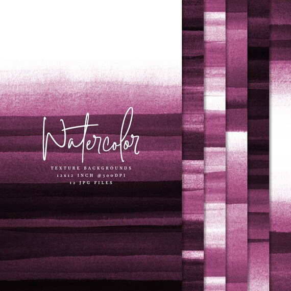Pink Watercolor Texture Backgrounds Watercolor Digital Scrapbook Paper Invites /& Social Media Posts Hand Painted Backgrounds for Cards