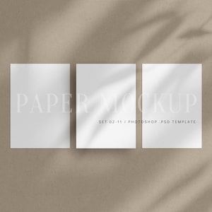 Verticaal A5-kaartmodel | A5 staand | A5-papieren mock-upset | Mockup A5-flyer | 02-11 | Minimalistisch platliggend kaartmodel | PSD-sjabloon