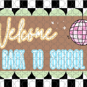 painted banner template | back to school banner | banner mockup | custom banner | DIGITAL DOWNLOAD