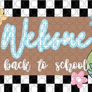 painted banner template | back to school banner | banner mockup | custom banner | DIGITAL DOWNLOAD
