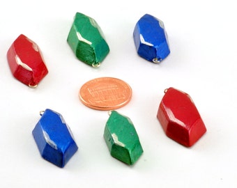 Polymer Clay Zelda Rupee