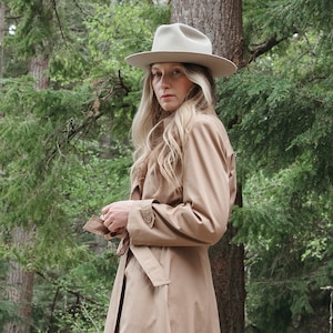 70's Nordstrom Khaki Trench Coat image 1