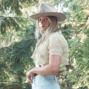 50&#39;s Yellow Tulle Shrug, 1950&#39;s Cropped Bolero Jacket, Tulle Crop Top